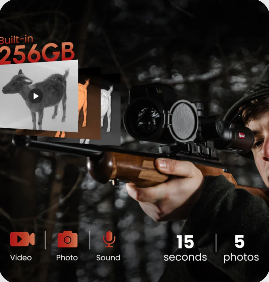 GUIDE TU650-M
Thermal and Night-Vision Riflescope with LRF