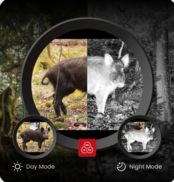 GUIDE TU650-M
Thermal and Night-Vision Riflescope with LRF