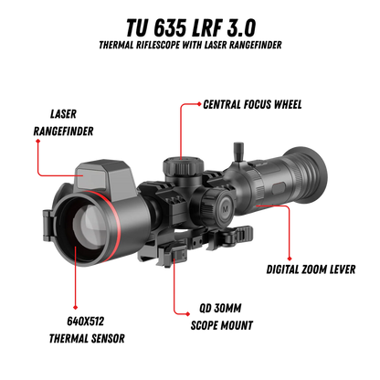 TU 635 LRF 3.0
Thermal Riflescope with LRF
