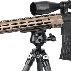 SUNWAYFOTO T4020CMLI Inverted Leg Tripod with IB-60 inverted ball head and MLOK 80 arca plate