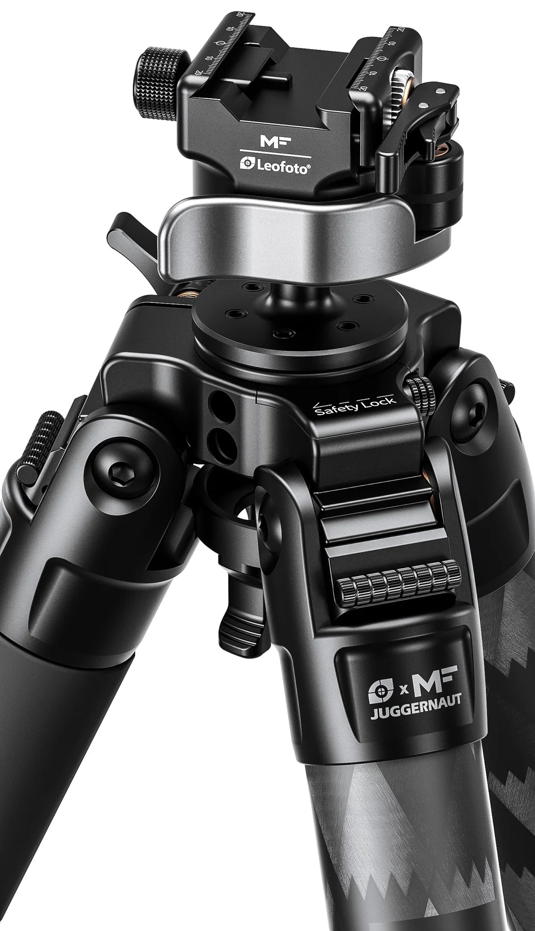 Leofoto X Mountain Forged Juggernaut S2 - Juggernaut S2 – With Head