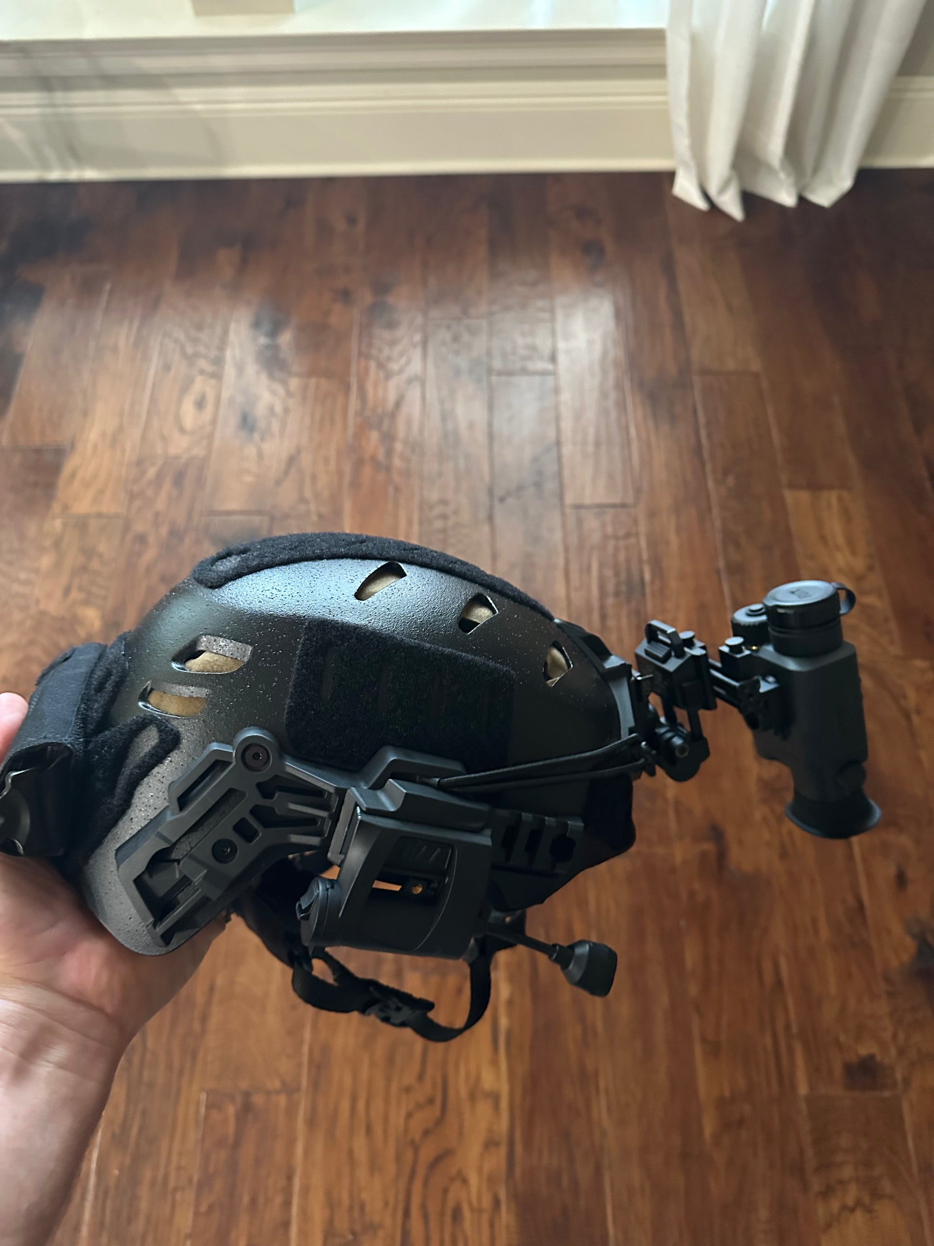 Demo RIX ST6 lite with complete helmet setup
