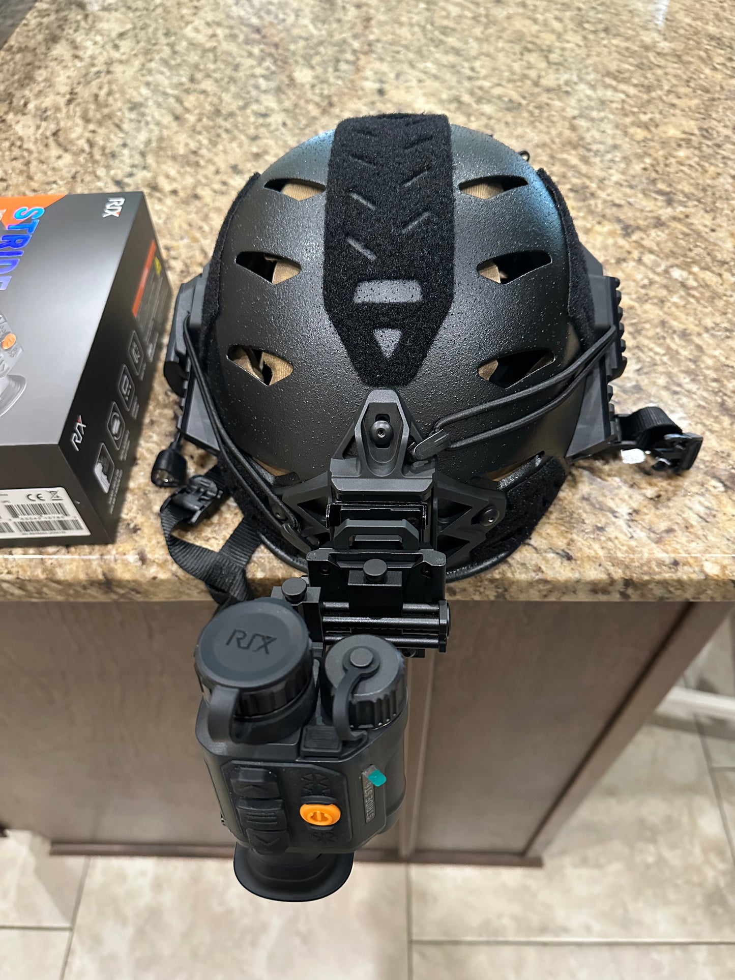 Demo RIX ST6 lite with complete helmet setup