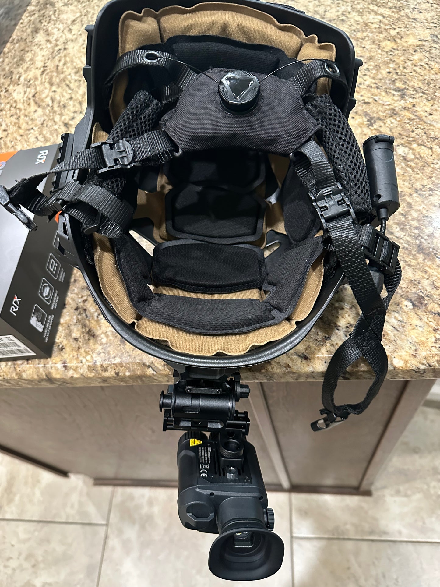 Demo RIX ST6 lite with complete helmet setup
