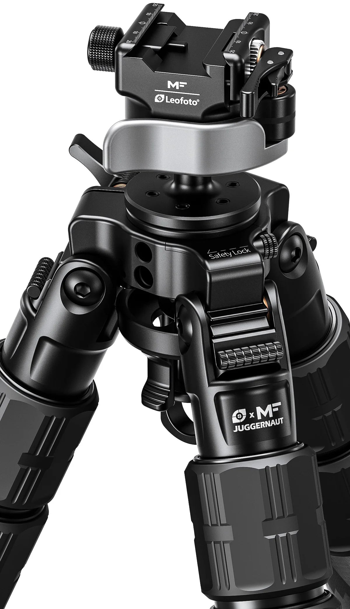 Leofoto X Mountain Forged Juggernaut S3 - Juggernaut S3 – With Head