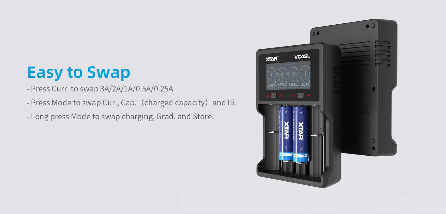 XTAR VC4SL 4 BANK CHARGER
