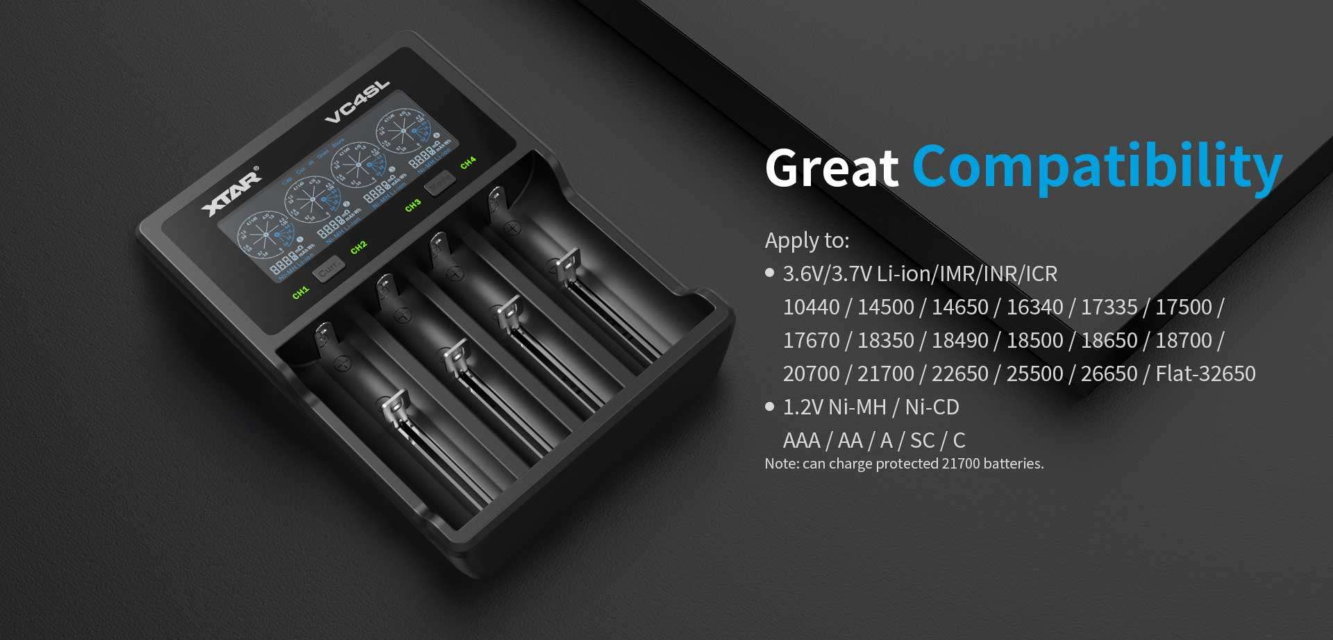 XTAR VC4SL 4 BANK CHARGER