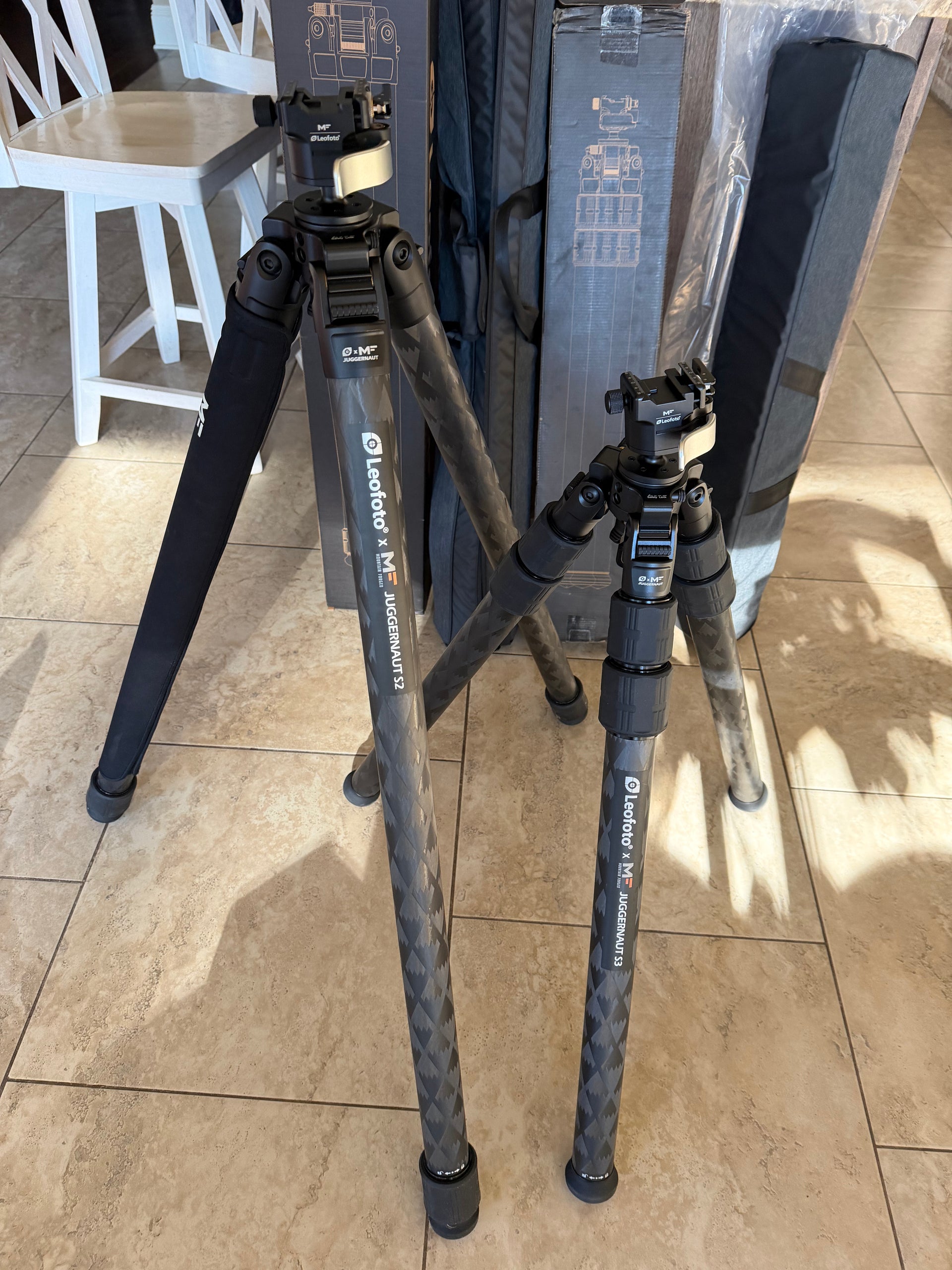 Leofoto Juggernaut S3 with Juggernaut Mountain Forge head