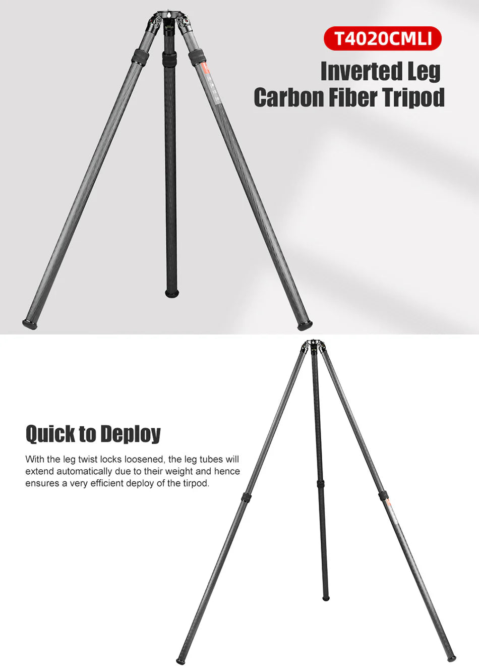 REAP STICKS DEAD STEADY 4020I and WIDOWMAKER 75mm leveling head