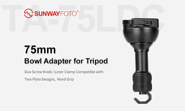 SUNWAYFOTO T4020CMLI and
TA-75LDC 75mm leveling head