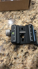 Evumo Arca/Picatinny QD clamp with MLOK 80 arca plate